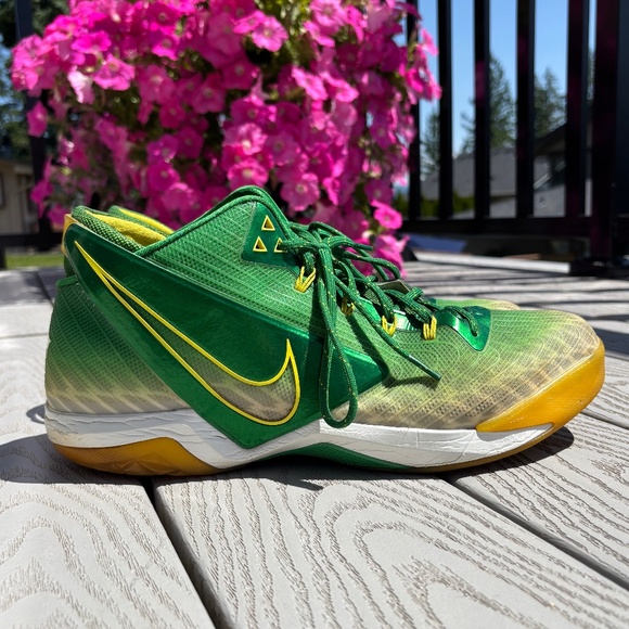 Nike Zoom Field General Football Turf Oregon Ducks Green Size 13 654859-371 - Picture 1 of 10